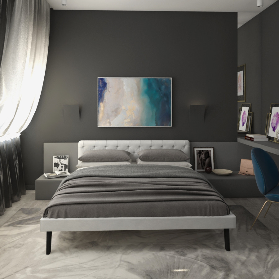 Квартира для молодой семьи в туманном настроении