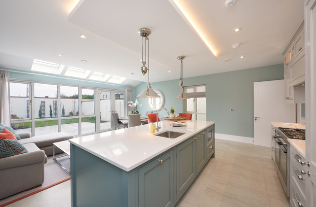 Castleknock Cross transitional-kitchen