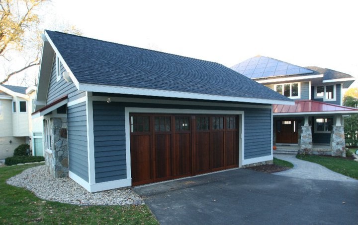 Transitional exterior home photo in Milwaukee