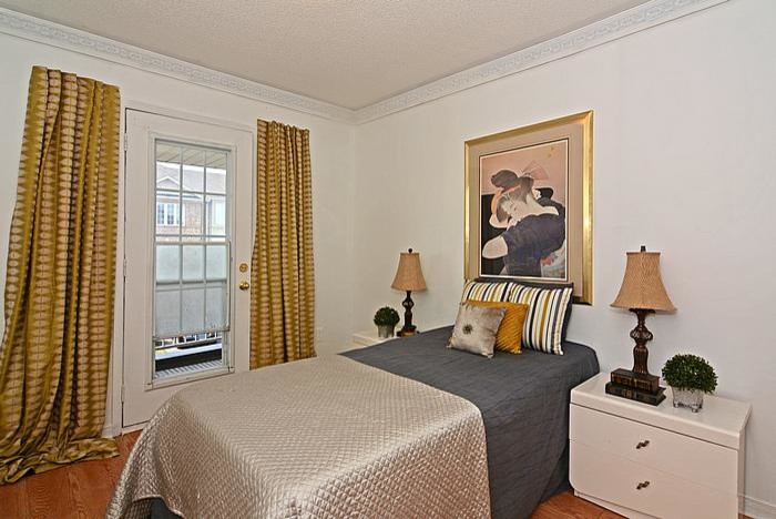 Inspiration for a transitional bedroom remodel in Toronto