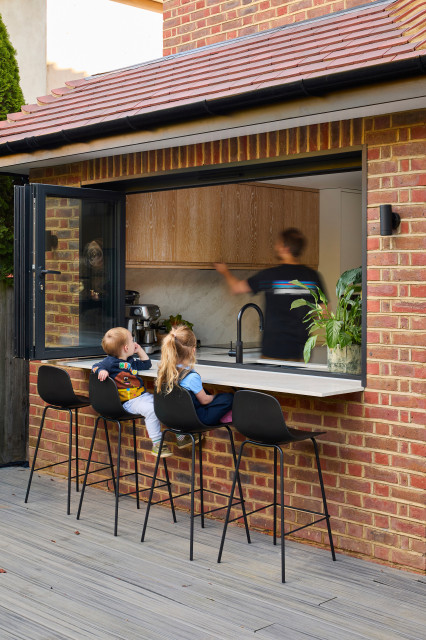 Surbiton House Extension and Full Refurbishment modern-terrace