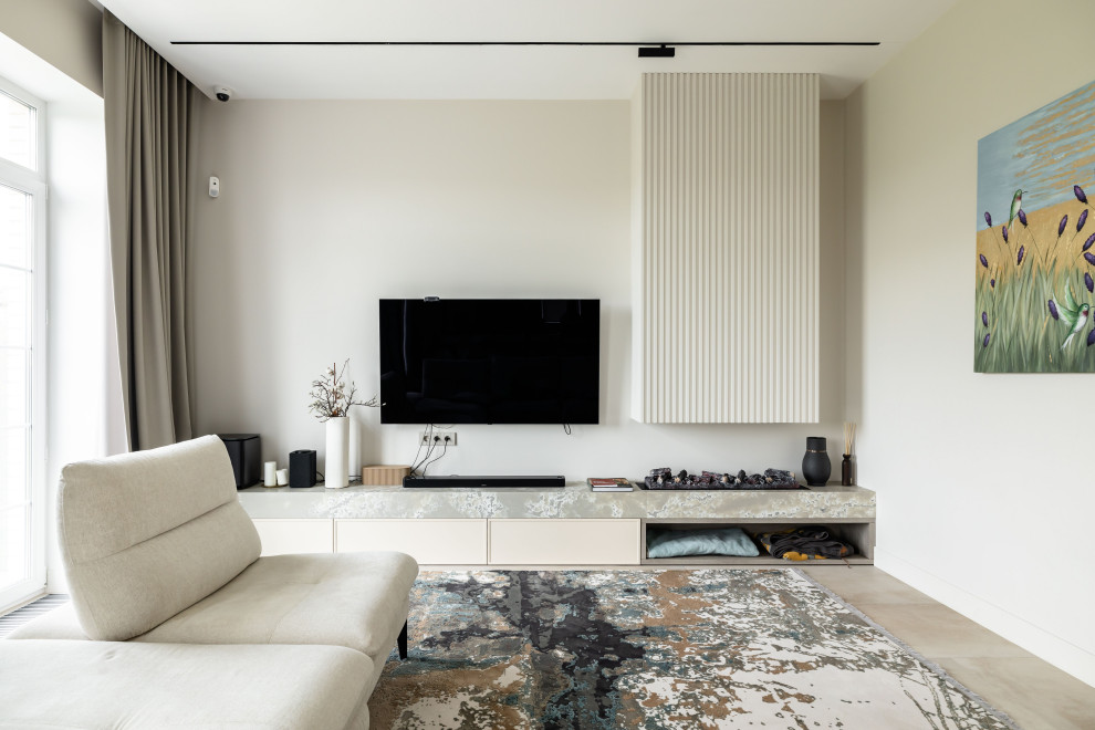 Элегантная квартира: светлые тона и изысканность