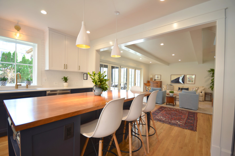 Inspiration for a transitional kitchen remodel in DC Metro