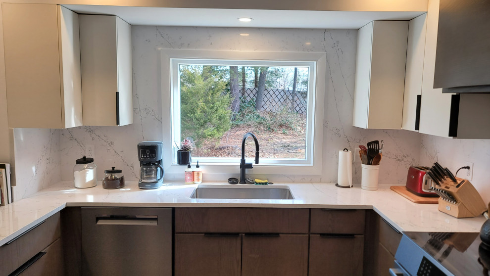 Andover Contemporary Kitchen Remodel