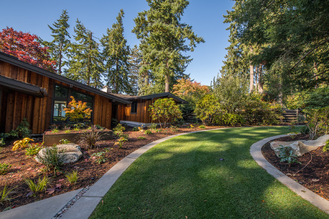 Allan Point mid-century-garten