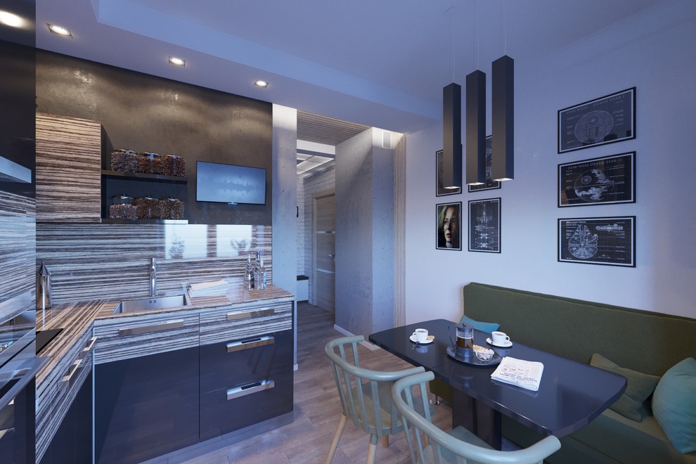 Однокомнатная квартира 42 мкв в современном стиле (реализуется)