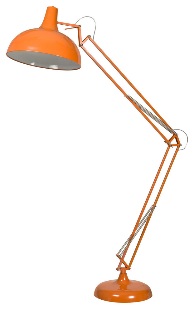 Atlas Floor Lamp, Orange