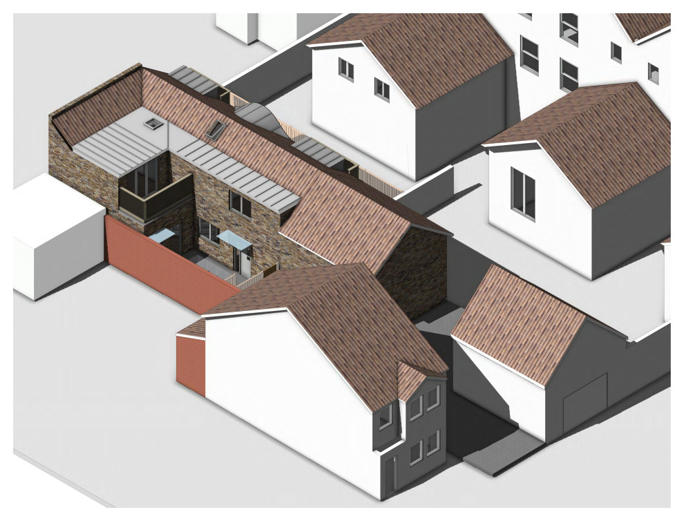 Conversion of existing building into 2 no. residential dwellings