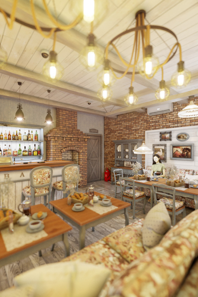 Кафе в стиле прованс