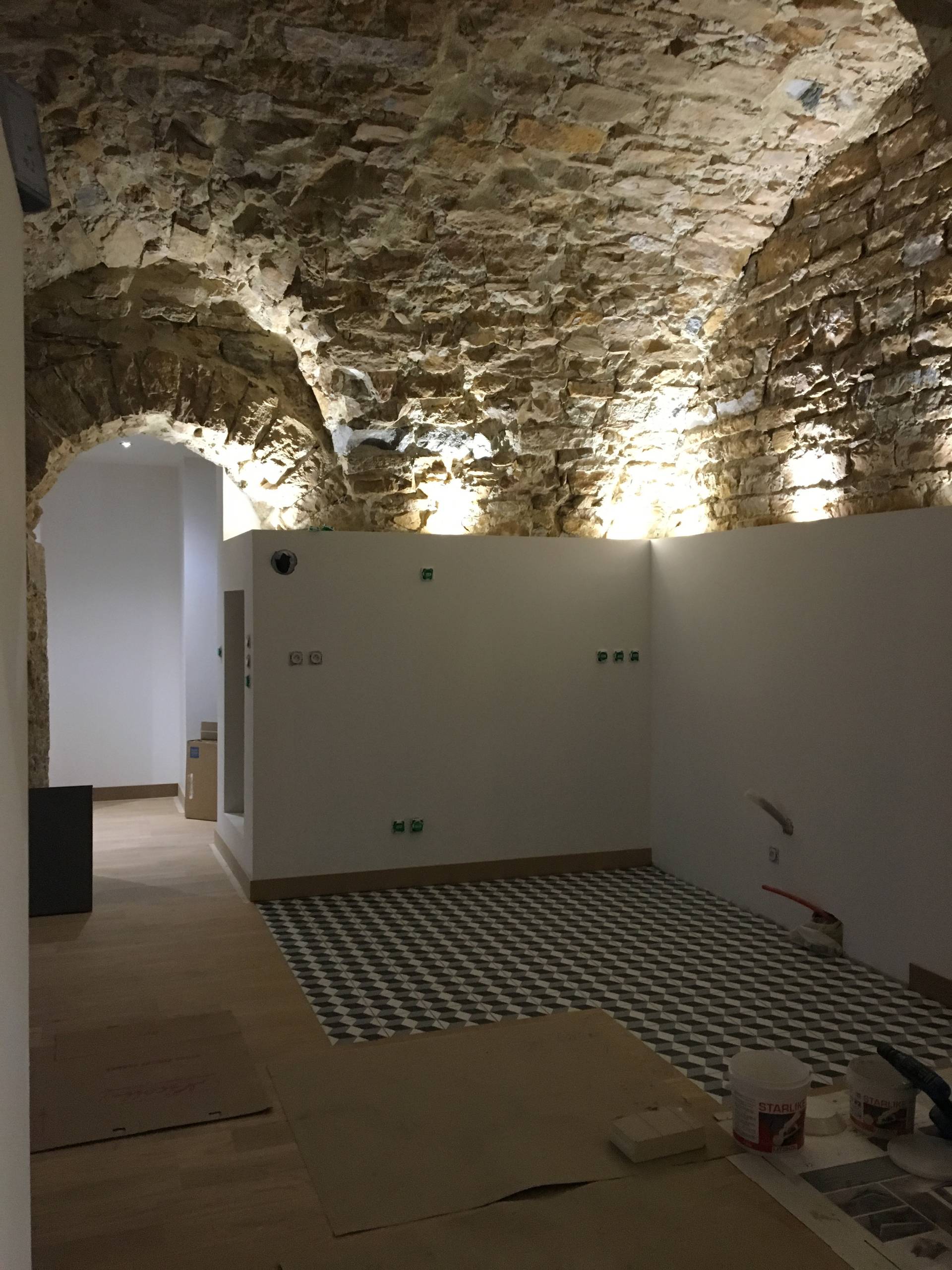 Anciennes écuries transformées en habitation
