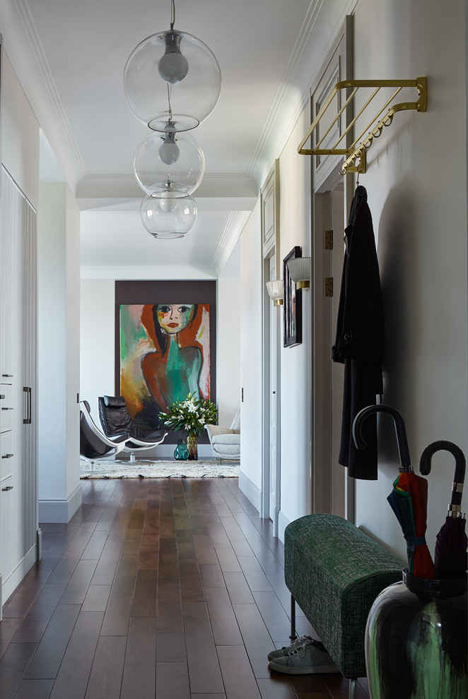 Входная группа - вид на гостиную