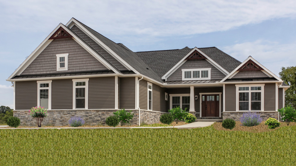 2,570 Sq. Ft. Zero Energy Ready Custom Craftsman Style ...