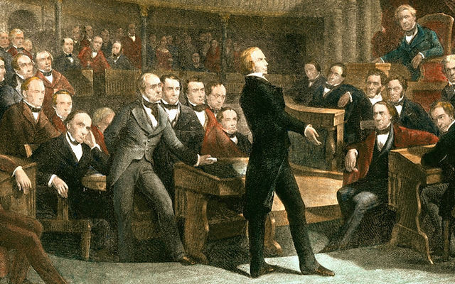 Painting of Felix Walker Speech to Congress