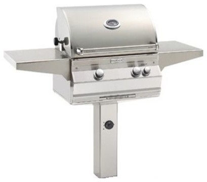 A430s5AANG6 Analog Style In-Ground Post Mount Grill, Natural Gas