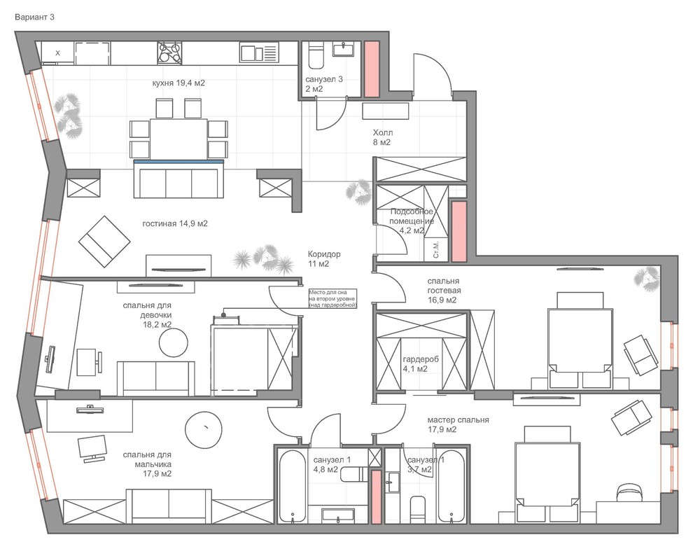Квартира. 130 кв.м.