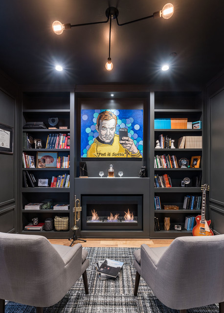 Hendricks Park Design + Build contemporary-living-room
