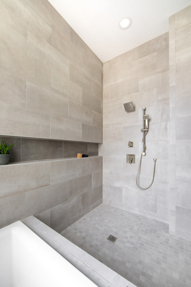 Стильный дизайн: большая ванная комната в скандинавском стиле - последний тренд