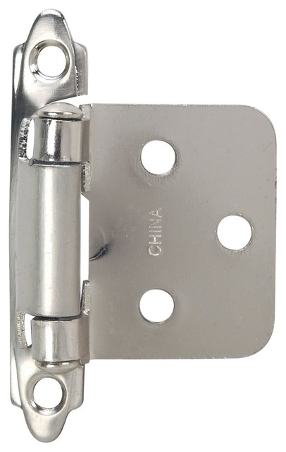 Contractor Pack Flush Cabinet Hinge Set Of 5 Modern Hinges