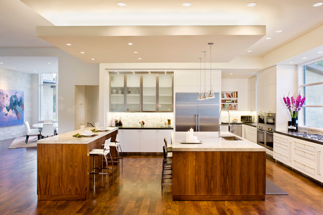 Blanco House Contemporary Kitchen Austin By Larue Architects