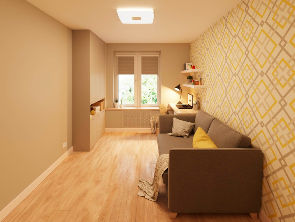 Дизайн проект двухкомнатной квартиры на Грайвороновской улице в Москве