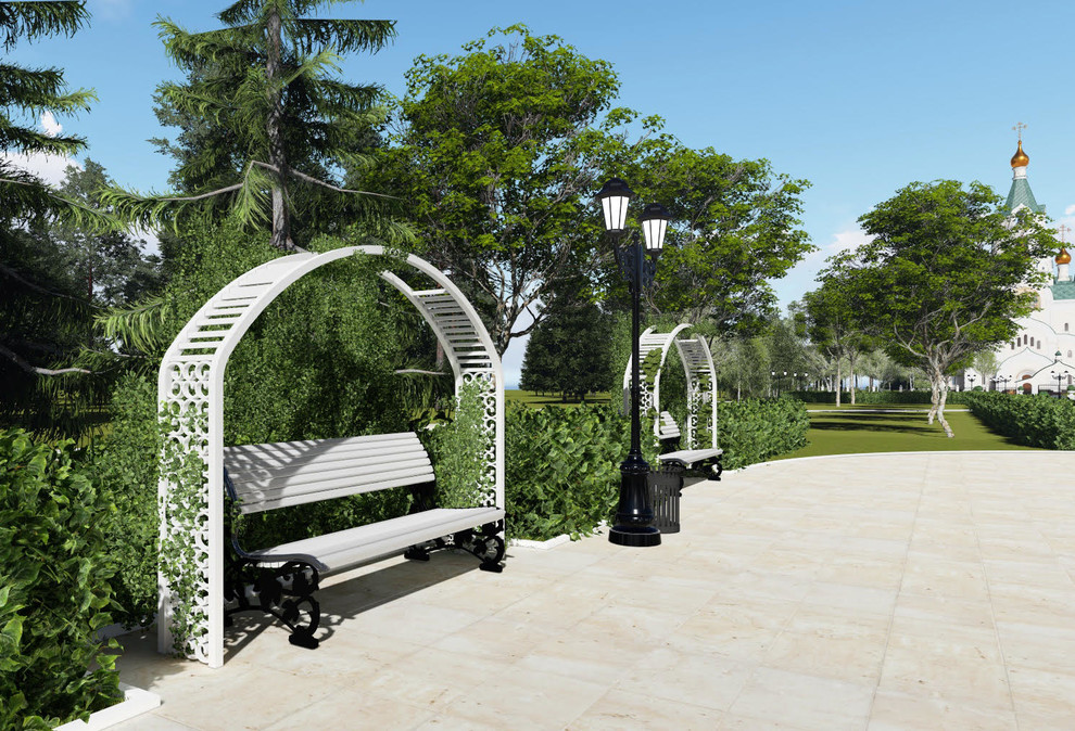 Проект городского сквера в г. Когалым, ХМАО