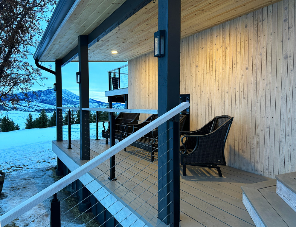 Country View Railing Enchanting Deck Renovations with cable railing for Family Gatherings ...