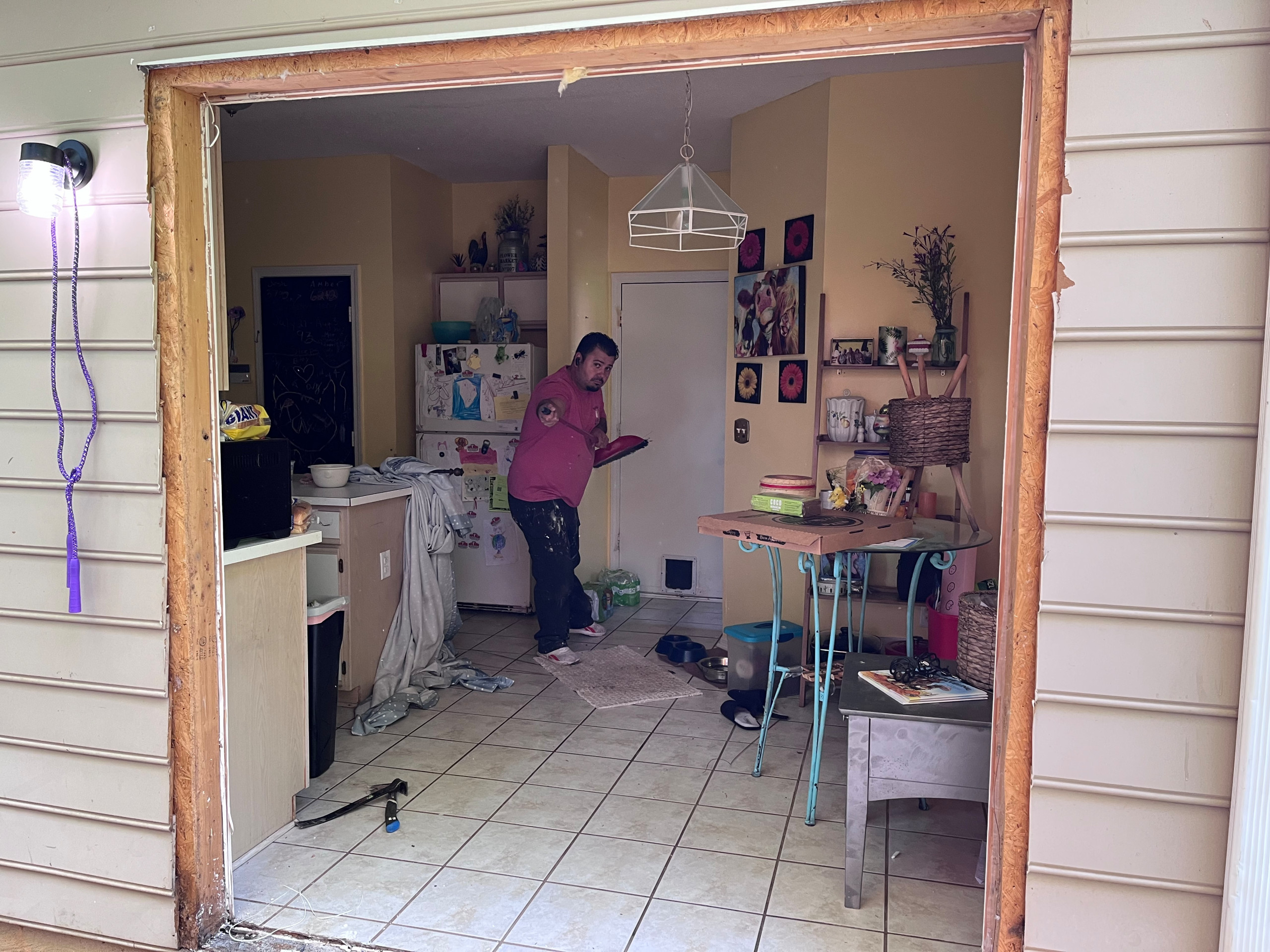 Patio renovations