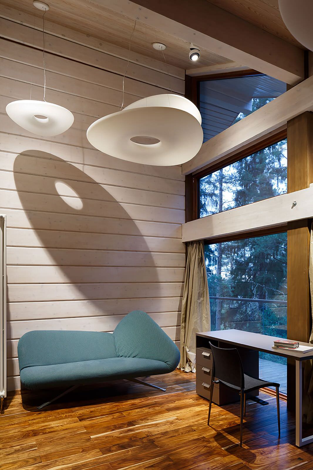 Загородный дом в Рощино. Фотографии.