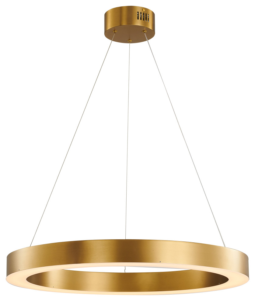 led halo pendant light