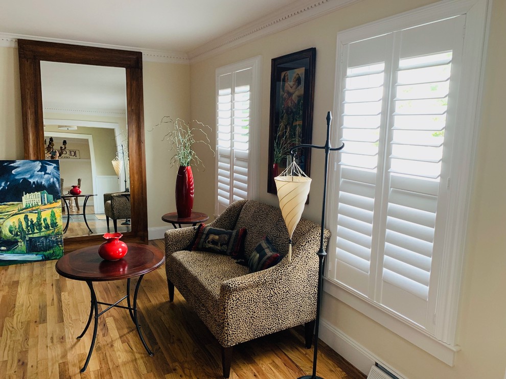Plantation Shutters - Invisible Tilt - White