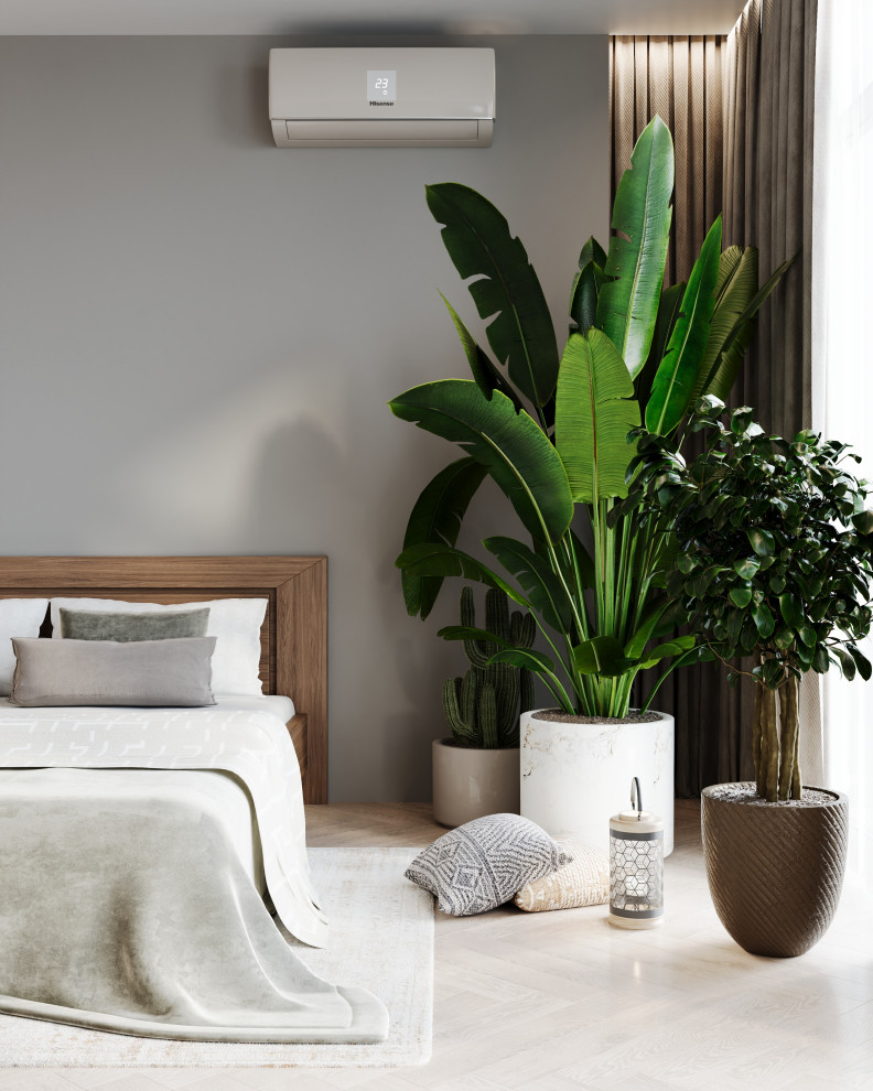 Квартира в современном стиле с природным уклоном