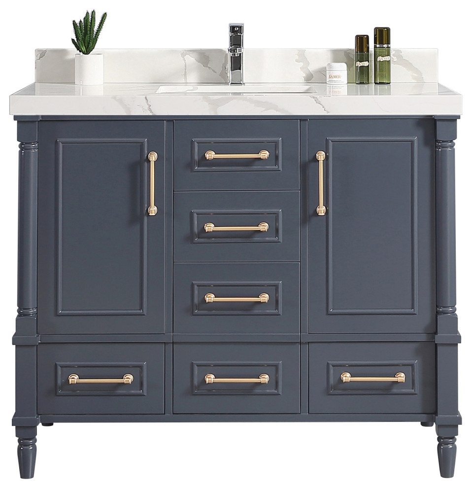 Willow Collections Aberdeen Bathroom Vanity Traditional Bathroom