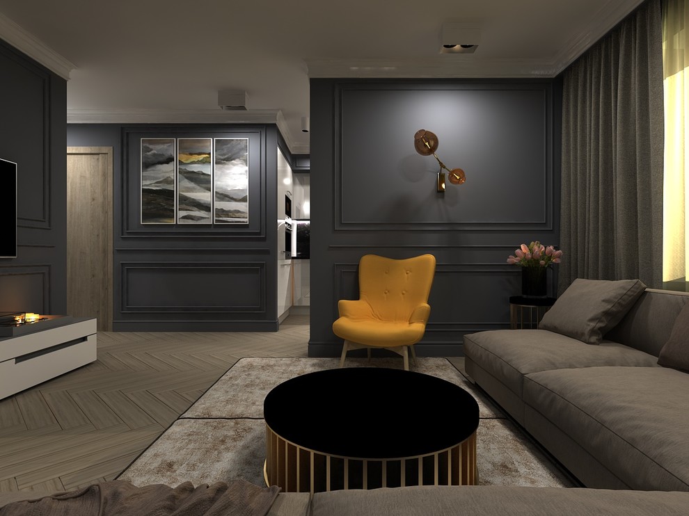 Современная классика в серых тонах