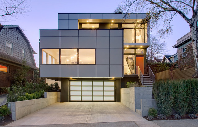 Luxury Queen Anne Contemporary House - Contemporary 