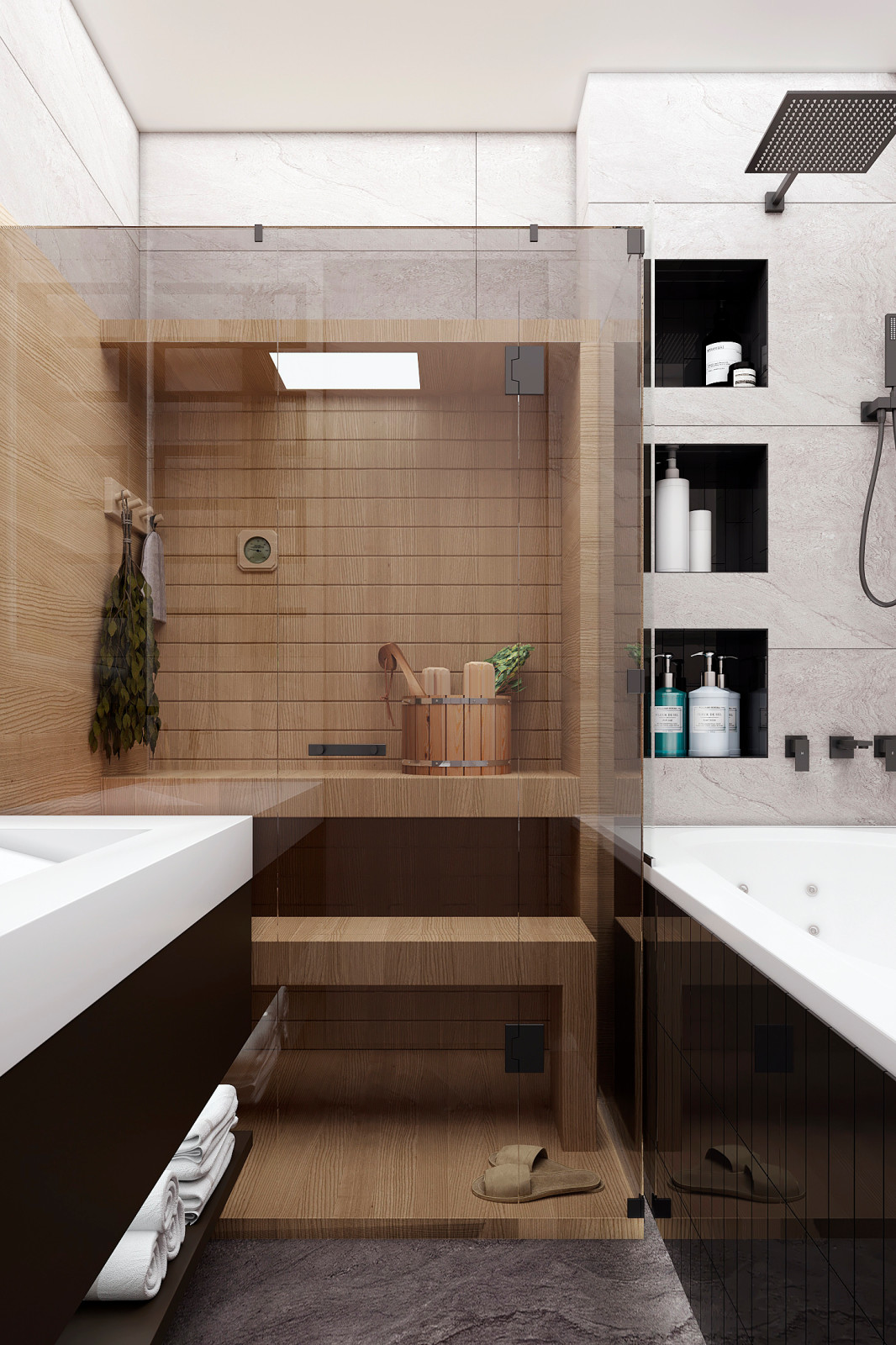 Двухкомнатная квартира. Квартал на набережной NOW