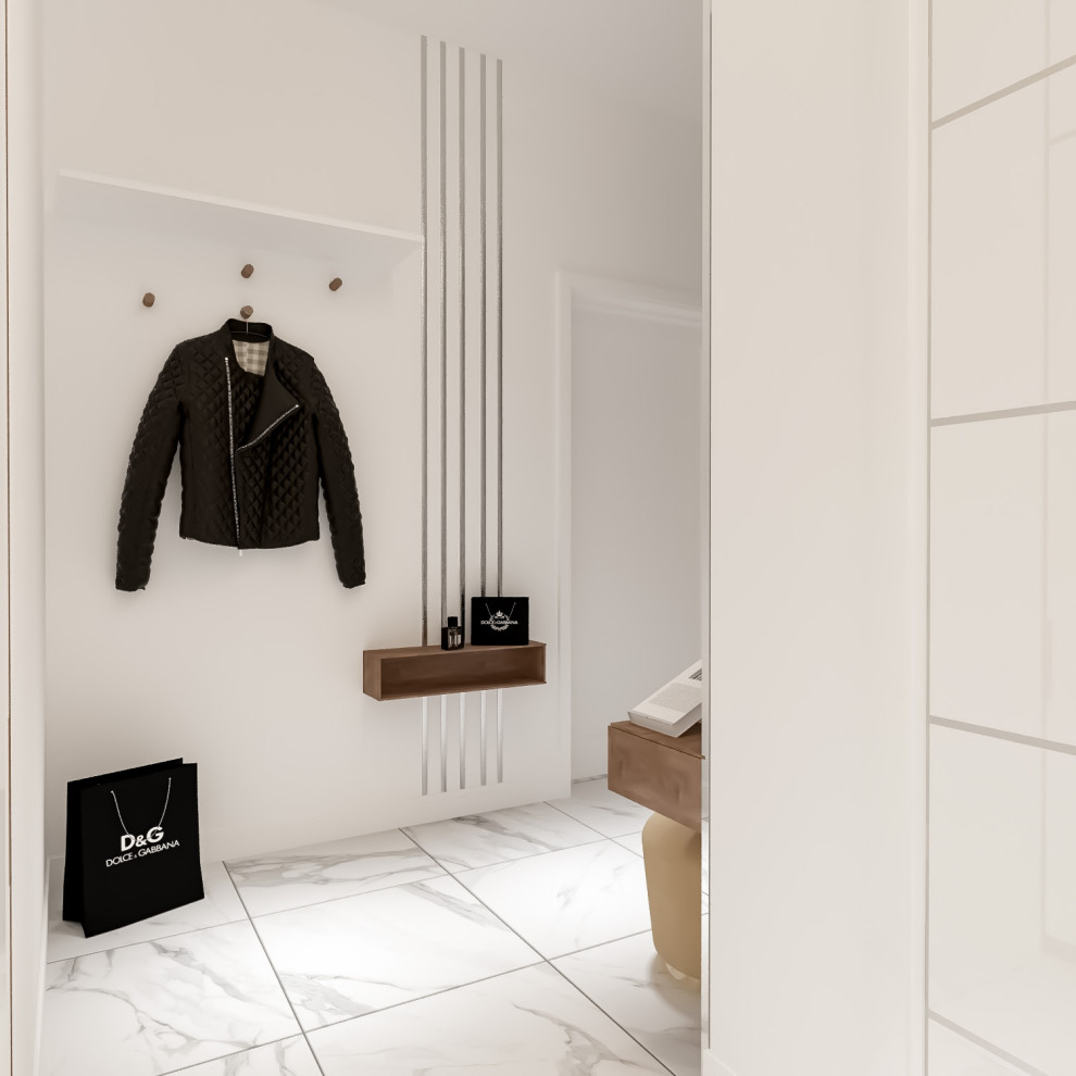 2020. 13. 10. Проект дизайна интерьера квартиры (коридор)