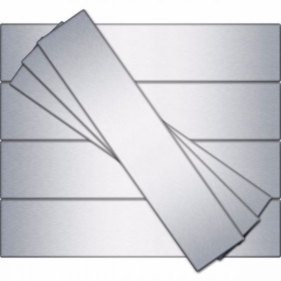 Inspiration for a polished, 1 to 2 inch wide and 11 to 12 inch long transitional metal 1/16 inch and diamond subway kitchen remodel for backsplash and wall in Atlanta with metallic backsplash and metal backsplash