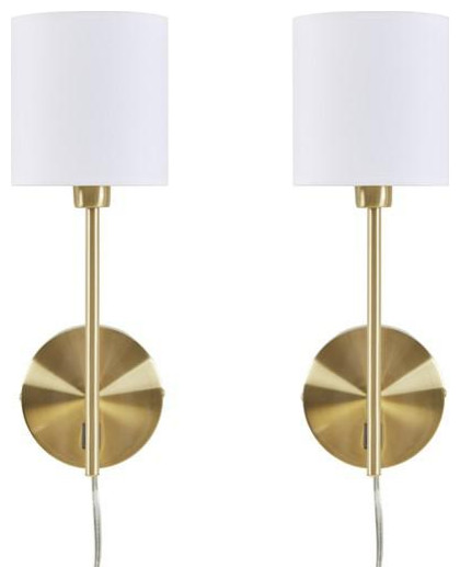 Wall Sconce Gold 5x6.13x14.25