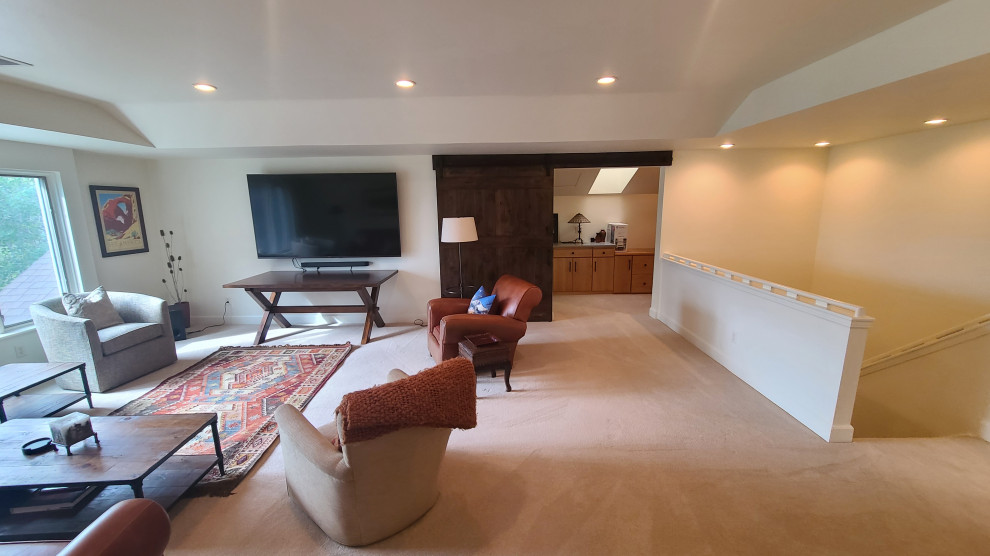 After upstairs living