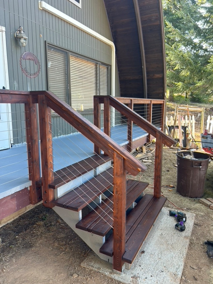 Waterproof deck and stairs