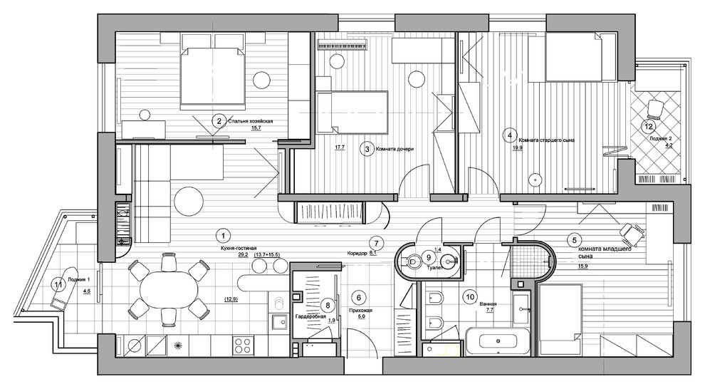 квартира "Т"