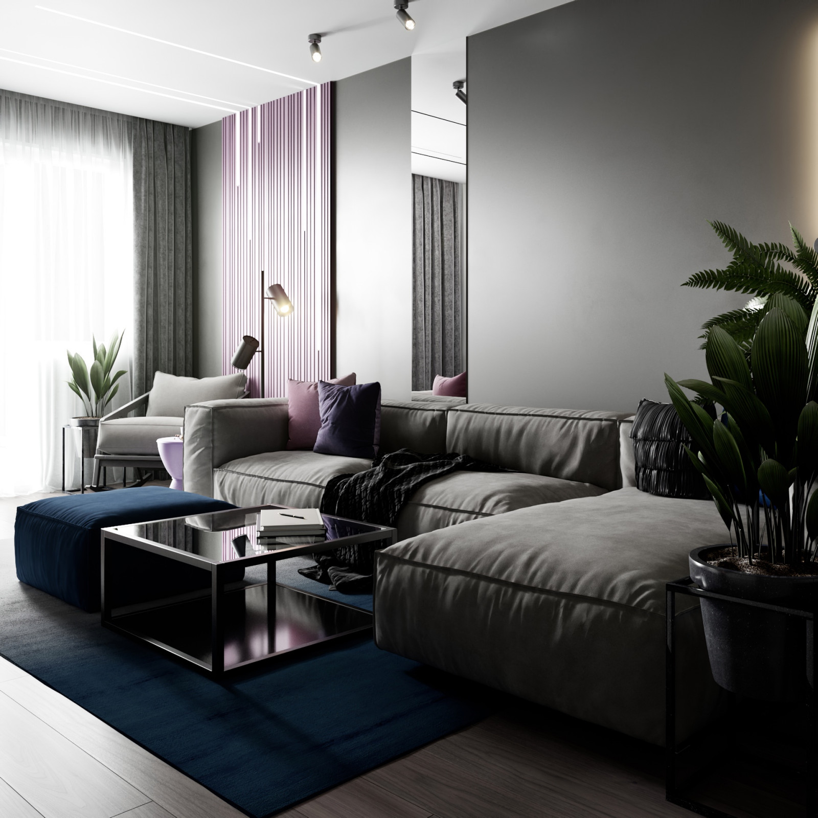 Проект Лаванда | Квартира 77 м2 Домодедово