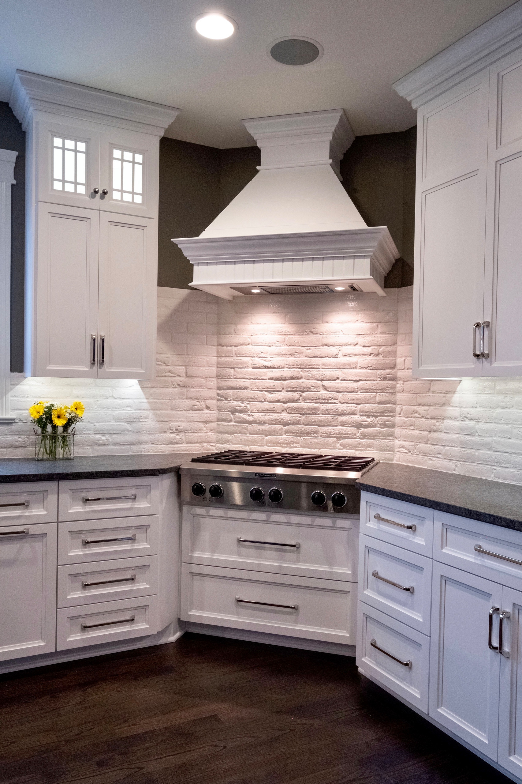 Farmhouse Kitchen, Home Bar and Mudroom