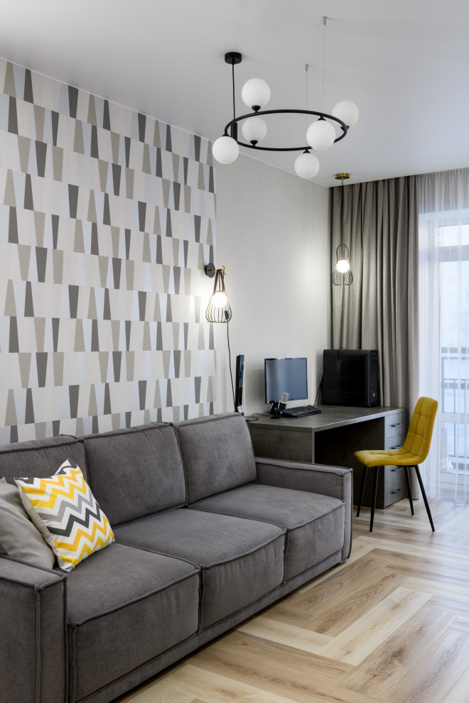 2022г. Интерьер квартиры 50 м2 в ЖК "Северная Корона"