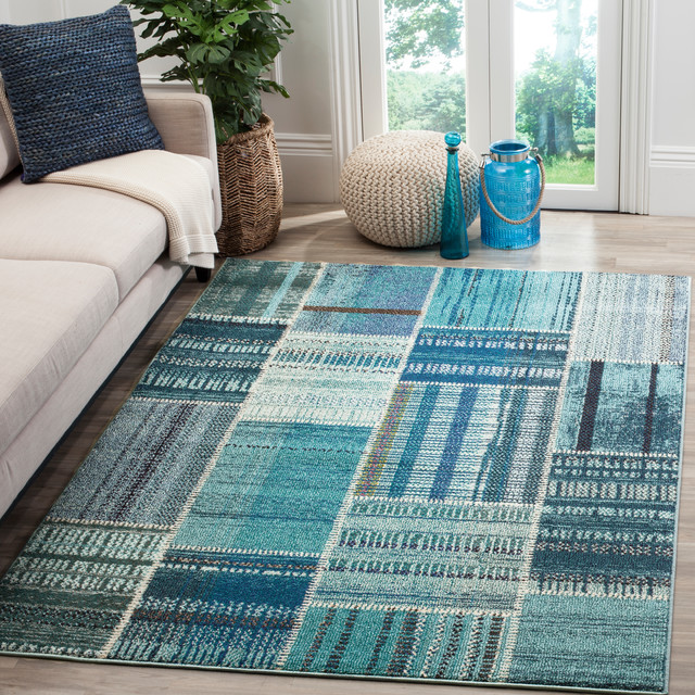 Safavieh Monaco Collection MNC215 Rug, 8'x11' - Contemporary - Area ...