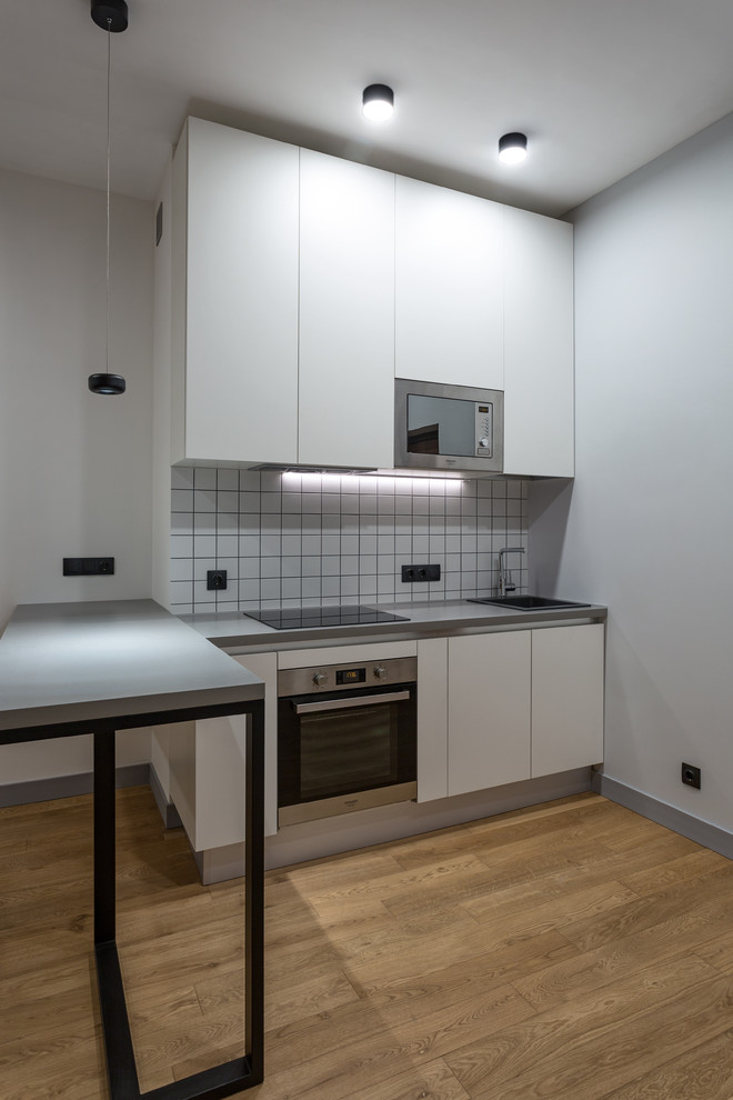 Минималистическая студия в Сколково