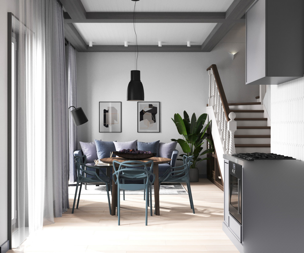 Таунхаус Совушки Кухня-гостиная, прихожая