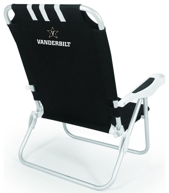 Vanderbilt University Monaco Beach Chair Black