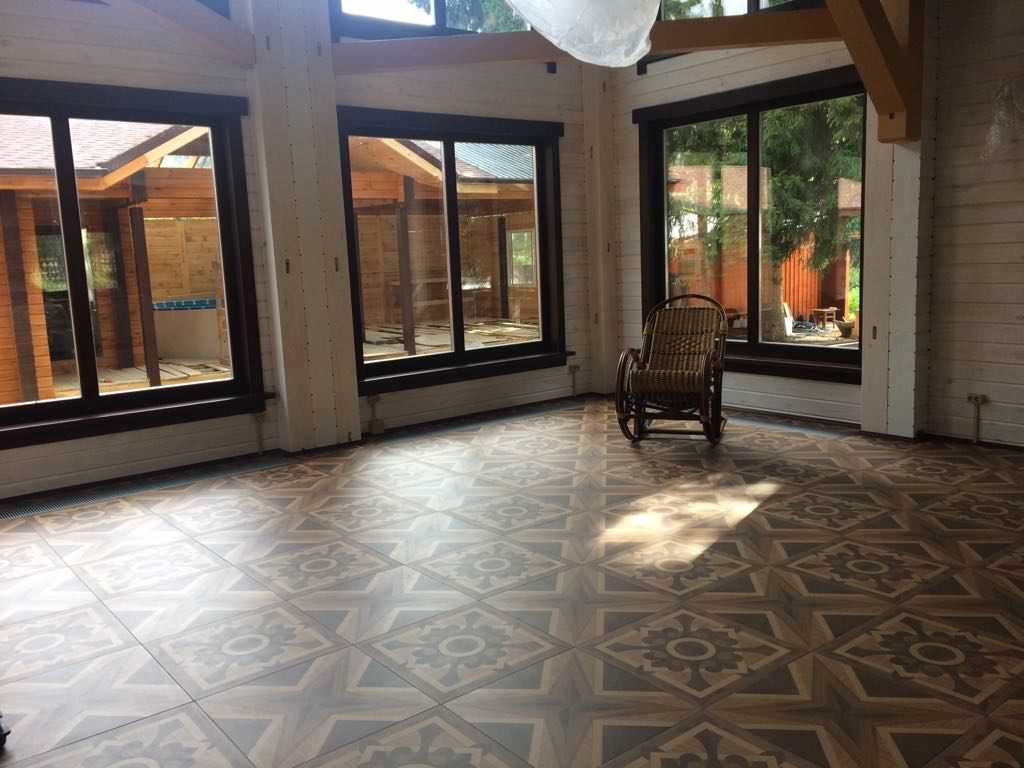 Дом из профилированного бруса камерной сушки