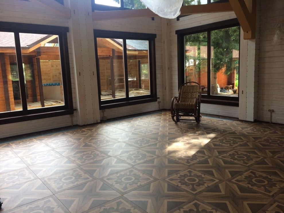 Дом из профилированного бруса камерной сушки